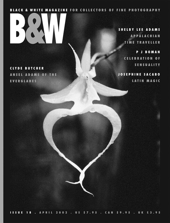 no. 18 April 2002 : B&W : For Collectors of Fine Photography cover