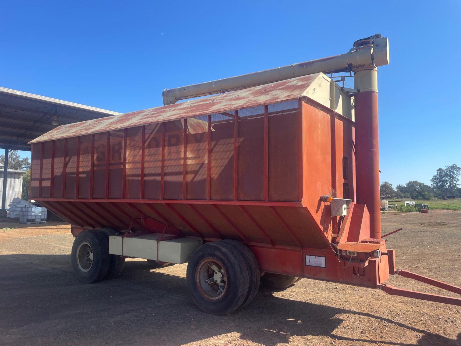 AGRIDRY ALLORA MKIII FIELD BIN GRAIN DRYER 23FT