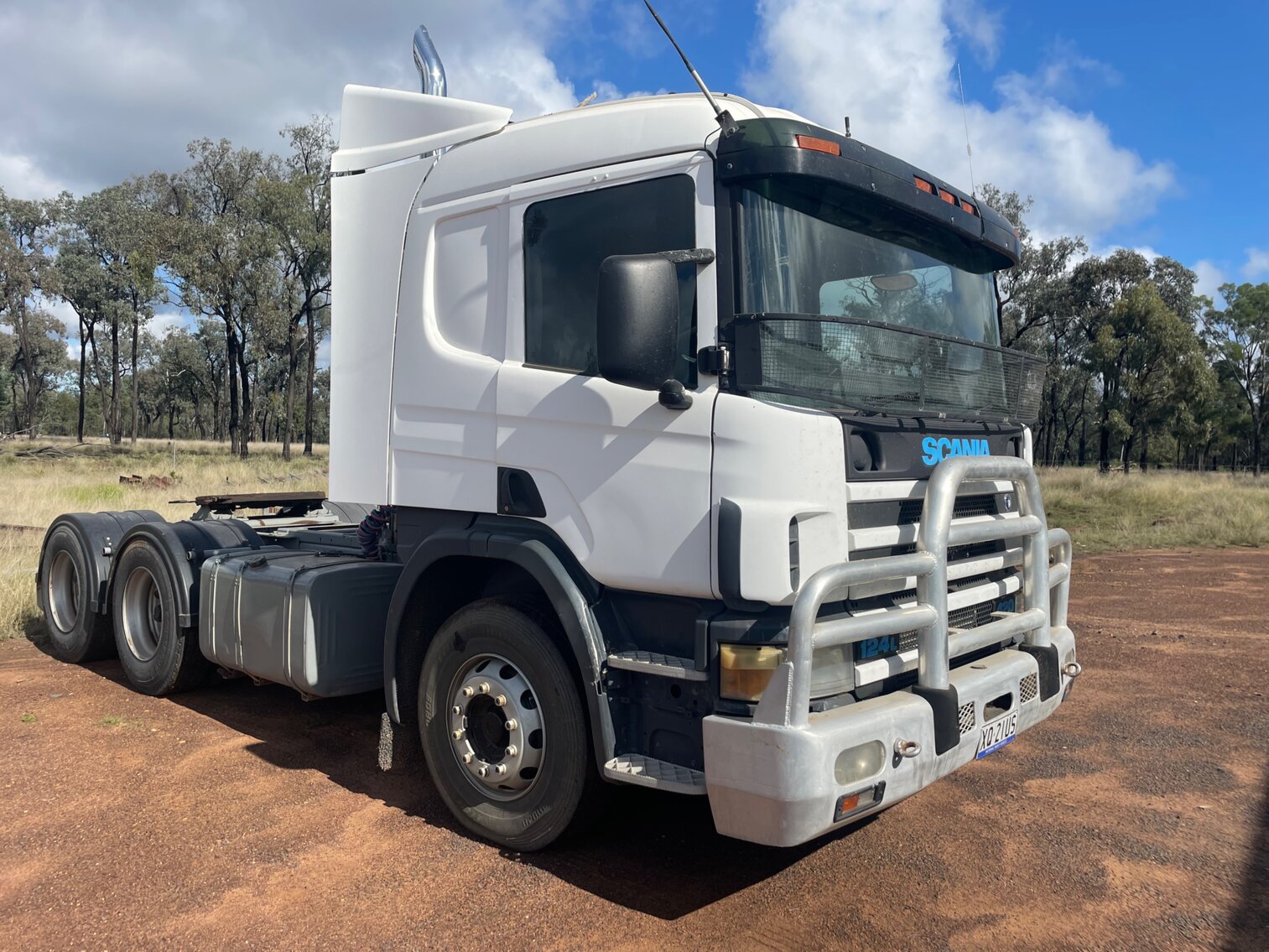 2004 SCANIA P124 6X4 PRIME MOVER 420HP 70T