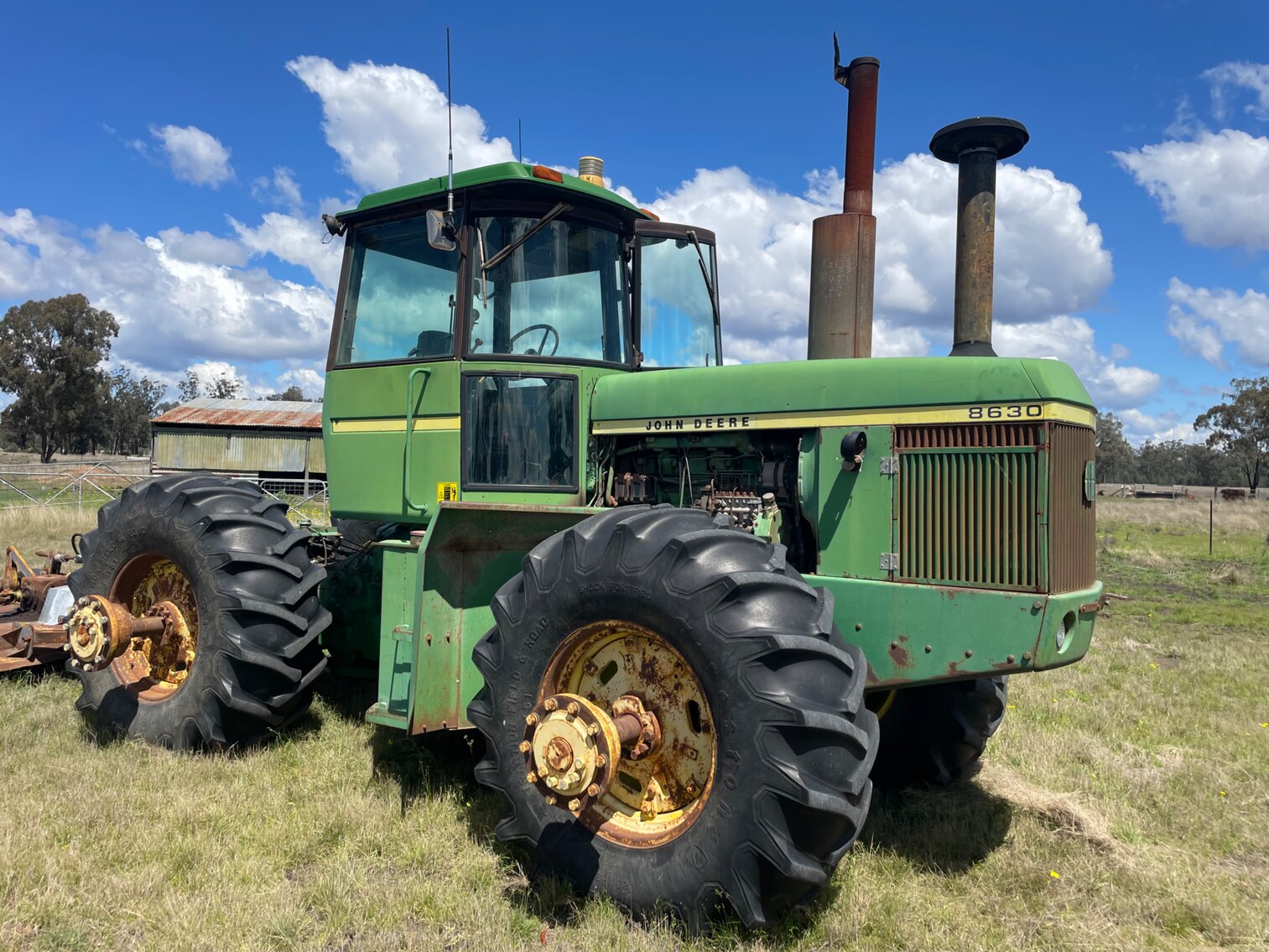 JOHN DEERE 8630 ARTICULATED 4X4 TRACTOR 275HP - KOGAN QLD