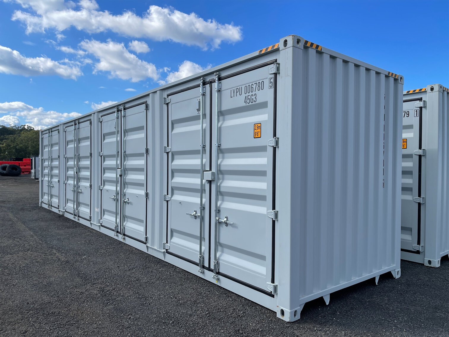 2022 UNUSED 40FT HIGH CUBE SIDE OPENING CONTAINER
