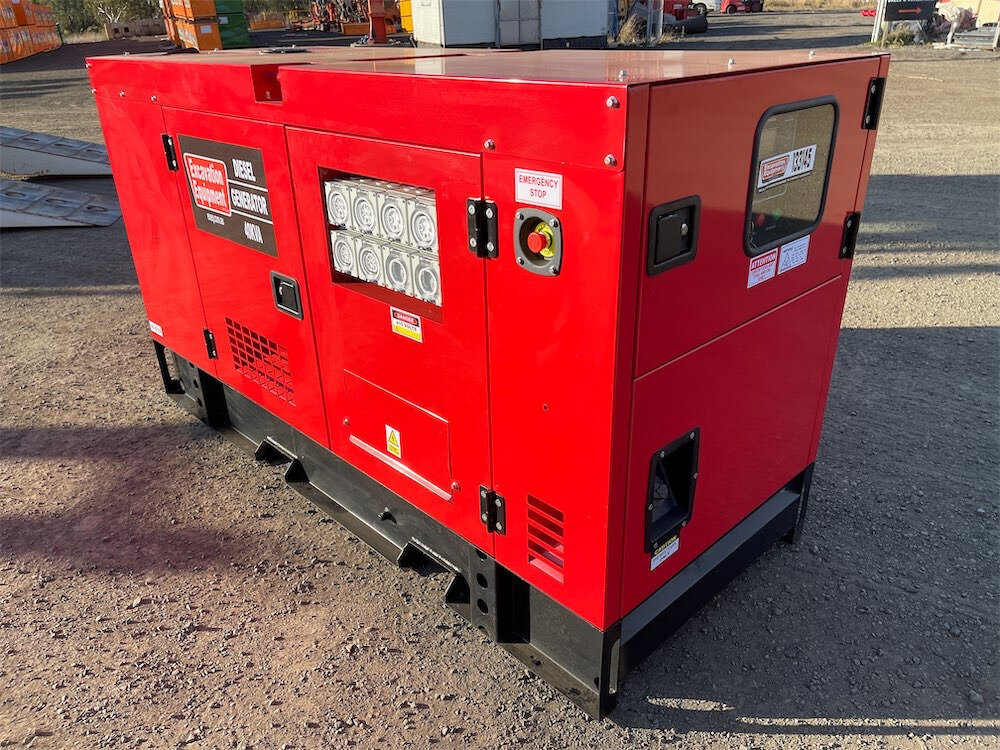 2022 UNUSED SILENCED 40KVA GENERATOR