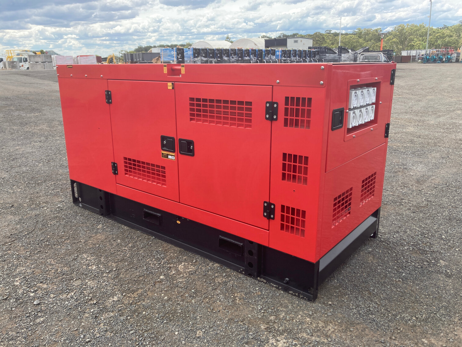 2022 UNUSED SILENCED 110KVA GENERATOR