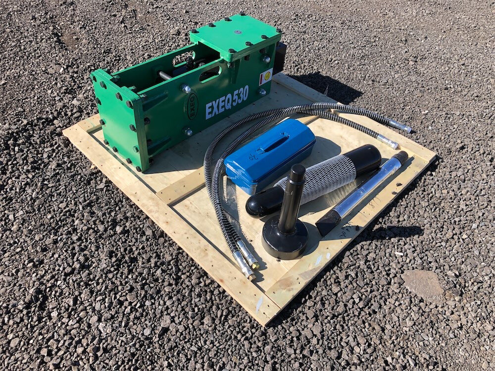 2022 UNUSED HYDRAULIC 530 SKID STEER POST DRIVER