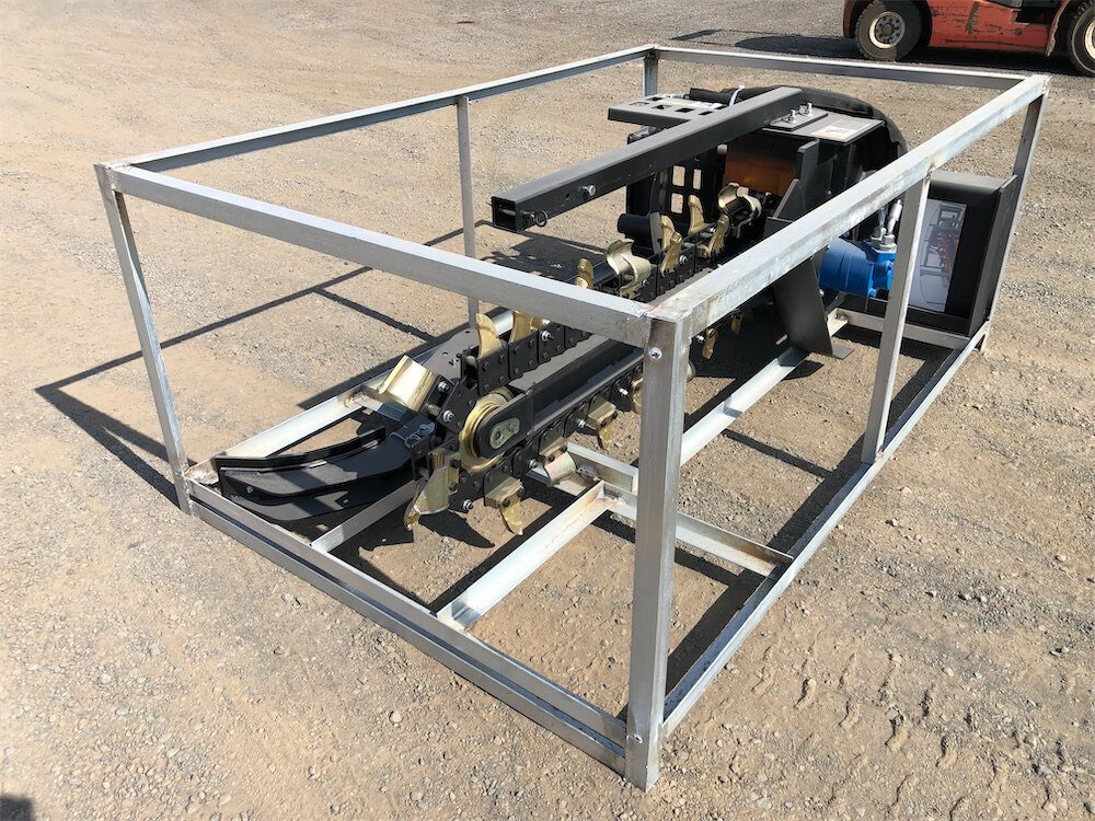 2022 UNUSED TRENCHER ATTACHMENT FOR SKID STEER LOADER