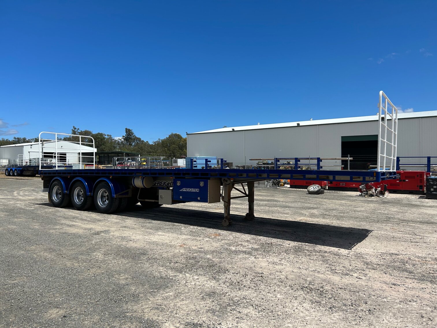 2008 MAXITRANS ST3 TRI-AXLE FLAT TOP TRAILER