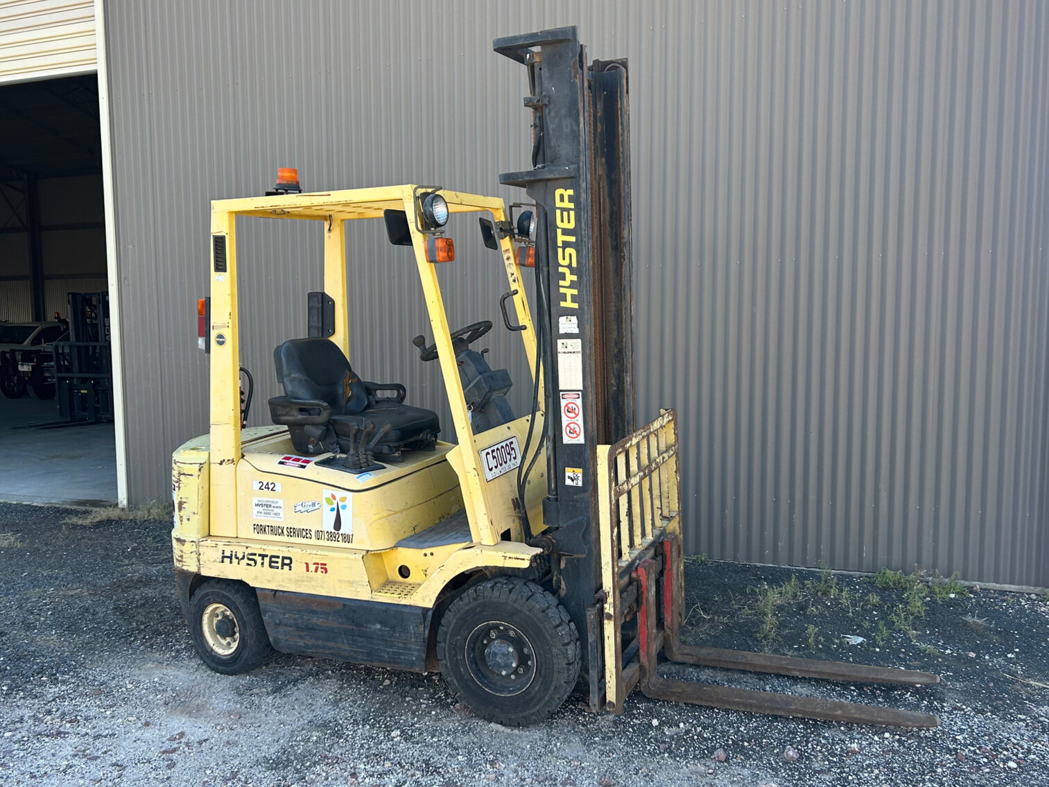 1998 HYSTER 1.75XM FORKLIFT (DIESEL)