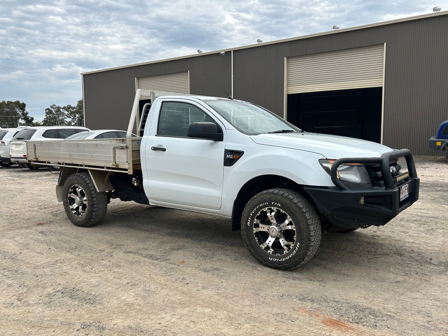 2014 FORD RANGER XL 4X4 TRAY BACK UTILITY 