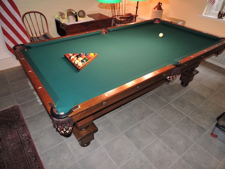 Image for Antique Brunswick Pool Table - Seeburg Jukebox - ONLINE ONLY AUCTION