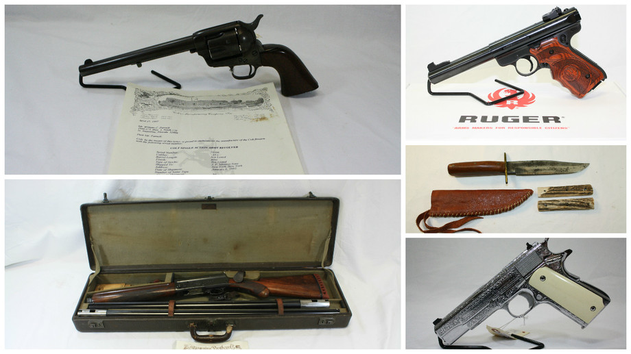 Image for Collectible Firearms featuring Firearms from the Estate of Dick Mason and Others