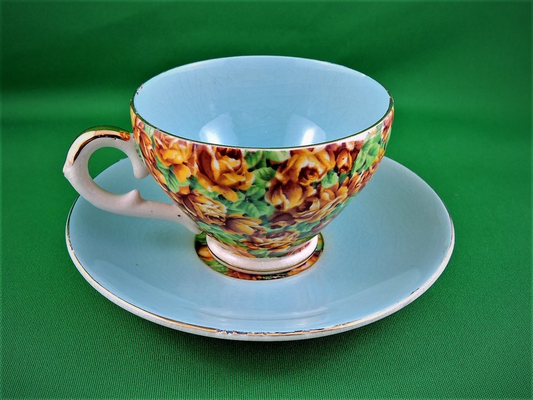 Image for TEA TIME DELICATE CHINA CUPS AND SAUCERS BRITISH JAPAN CHINA EUROPE