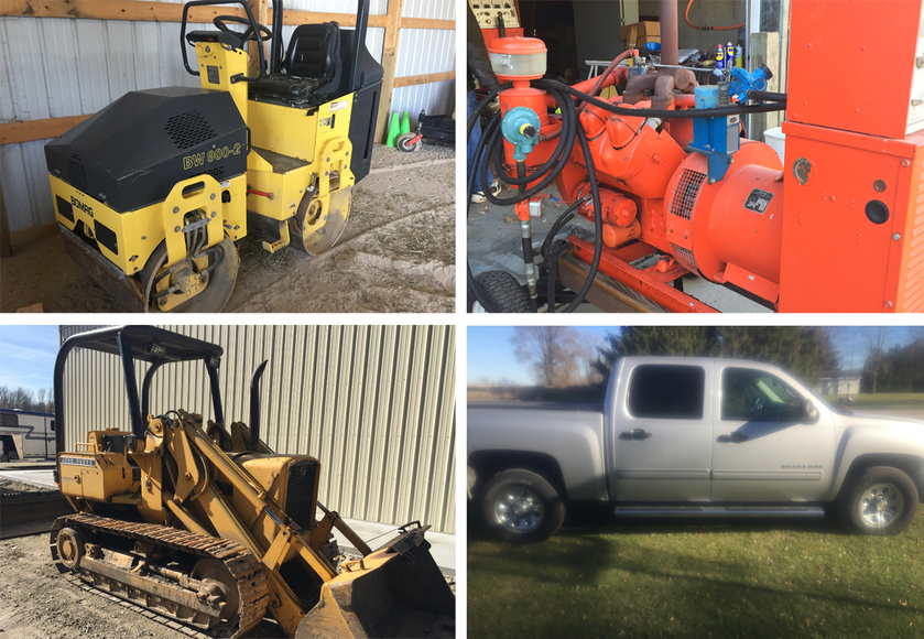 2017 Construction, Heavy Equipment & Farm Consignment Jefferson, WI Area