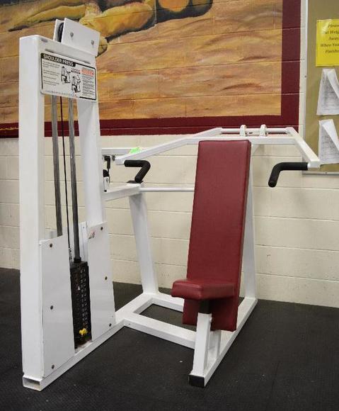 School Gym Equipment, Roof Top A/C Unit, (2) Vehicles, Tables and Chairs