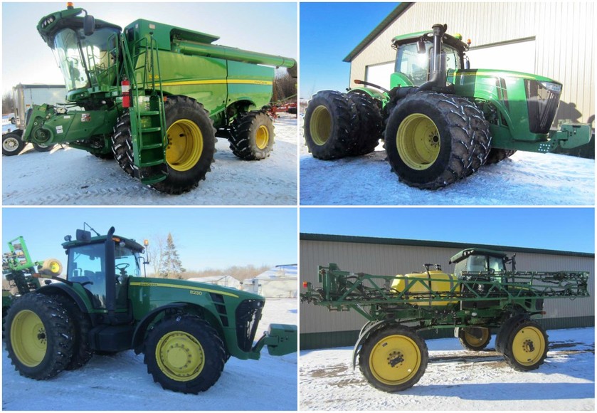 Image for Combine, Semi & Machinery - Holcombe, WI