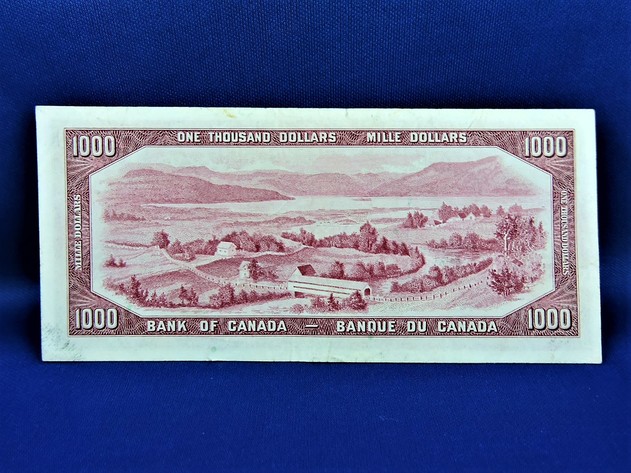 Image for 1954 $1000 CANADIAN BANKNOTE INVESTMENT QUALITY COLLECTIBLE
