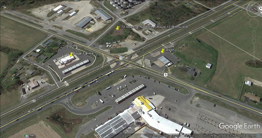 Image for 1.72 AC Controlled Intersection Route 13 South at Route 9 Laurel Delaware