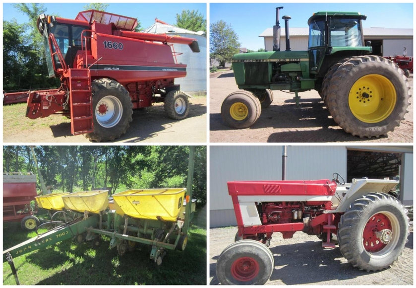 Image for Combine, Tractors & Farm Machinery - Shafer, MN