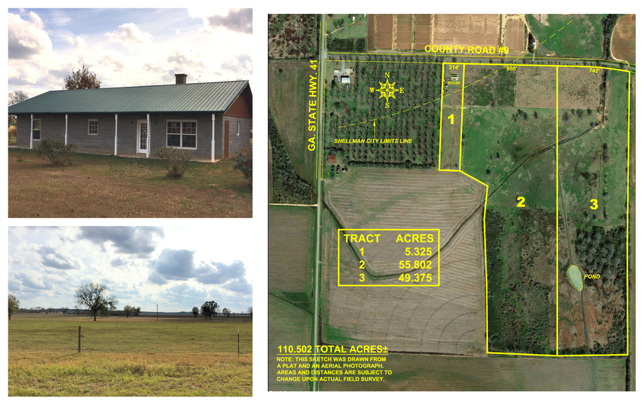 Image for Now Selling at Absolute Auction! 110 +/- Acre Cattle Farm Located in Shellman, Georgia