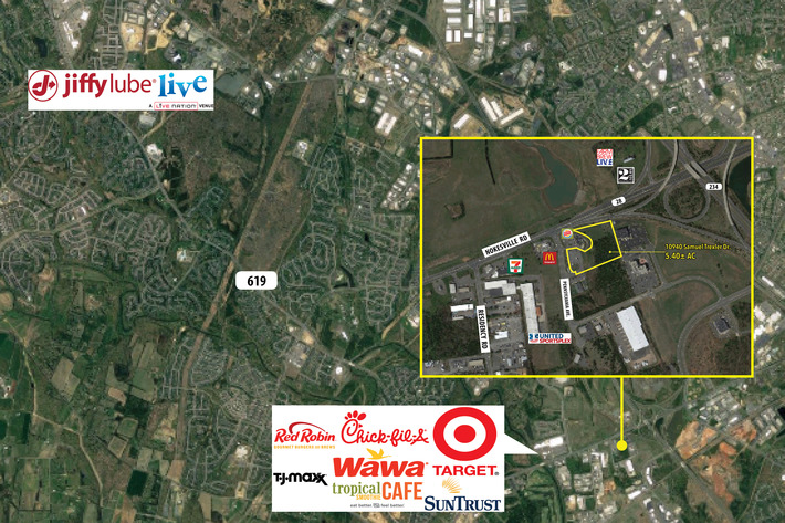 Image for 5.4 ± AC Commercial Parcel - Restaurant/Hotel/Brewery Site - 10940 Samuel Trexler Dr., Manassas, VA