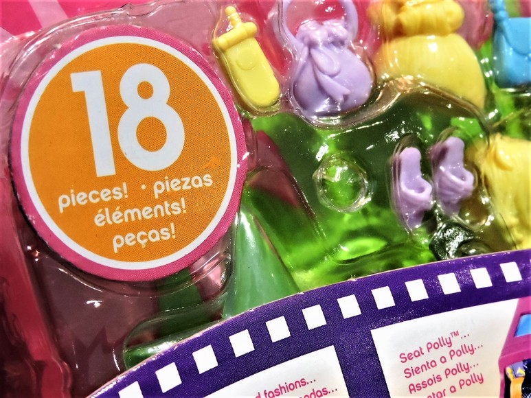 Image for POLLYWOOD POLLY POCKET LIMO-SCENE FASHION DOLL RARE