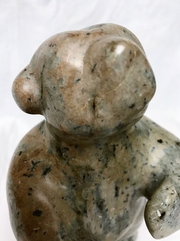 Image for DANCING BEAR CARVING ... OUTSTANDING UNIQUE STONE IMAGE