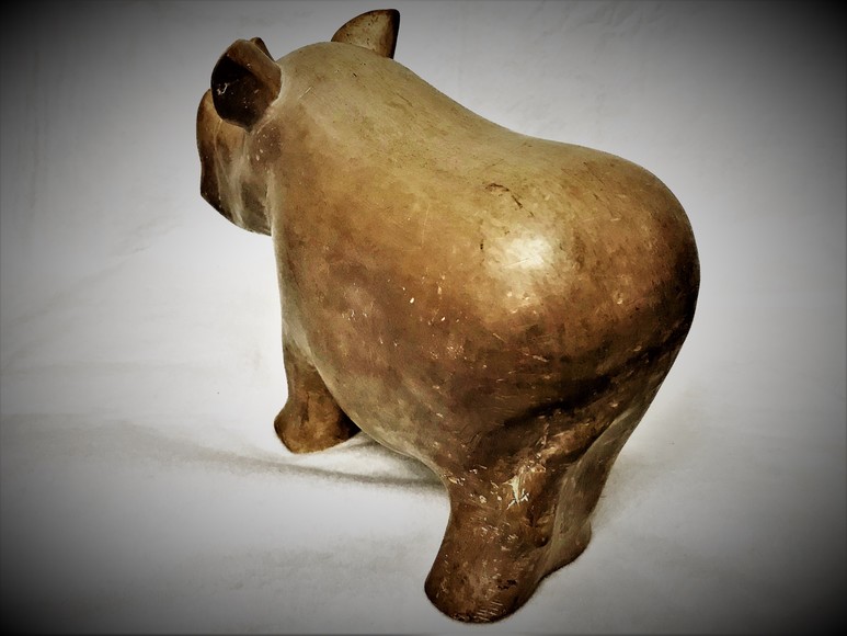 Image for BABY RHINO STONE SCULPTURE
