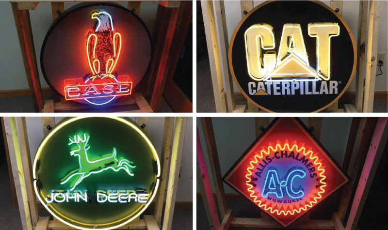(6) New Classic Neon Signs