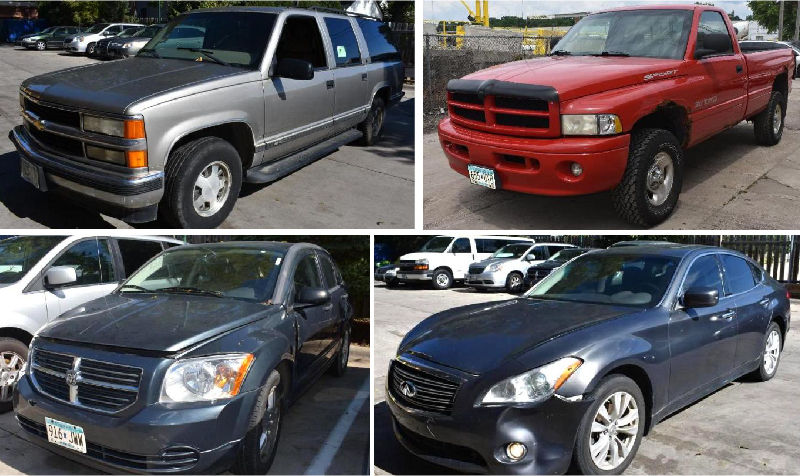 Bobby & Steve's Auto World of Minneapolis Impound Vehicles