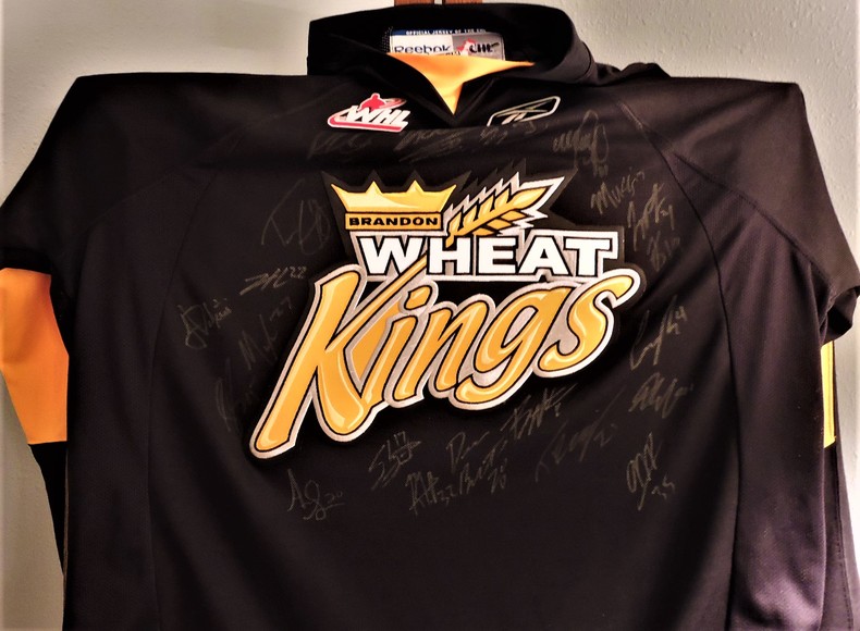 Image for BRANDON WHEAT KINGS MEMORIAL CUP SIGNED JERSEY