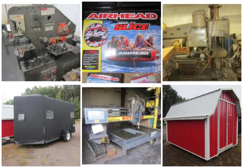 Image for Plasma Table, Iron Worker, Machining Equipment & Sporting Goods- Spooner WI