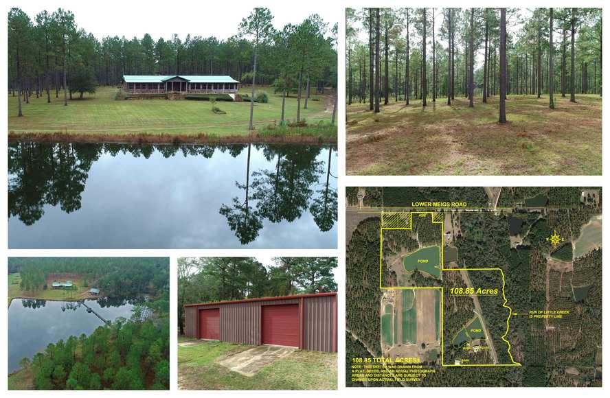 The Hurst Estate -108+/- Acres and Lodge Located in Thomas County, Georgia