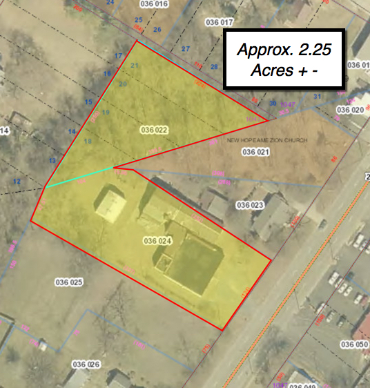 Former Cabinet Shop (Two land parcels)