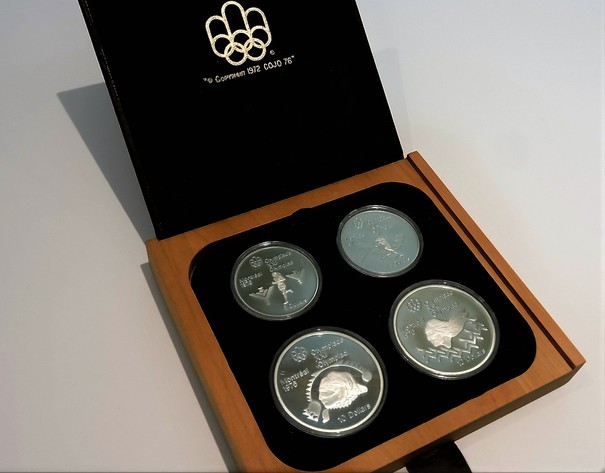 Image for 1976 OLYMPIC FOUR COIN SET