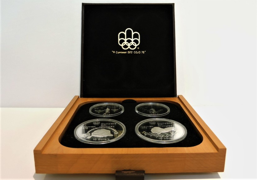 Image for 1976 OLYMPIC FOUR COIN SET
