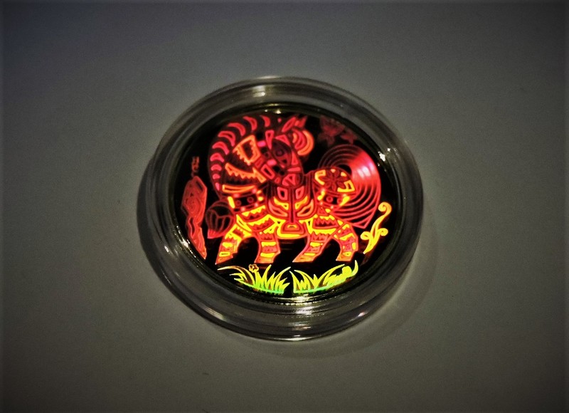 Image for GOLD COIN YEAR OF THE HORSE 2002 PROOF QUALITY RCM COIN