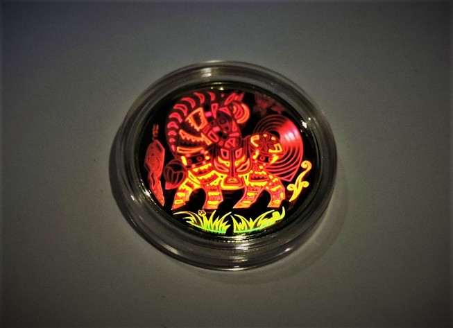 Image for GOLD COIN YEAR OF THE HORSE 2002 PROOF QUALITY RCM COIN