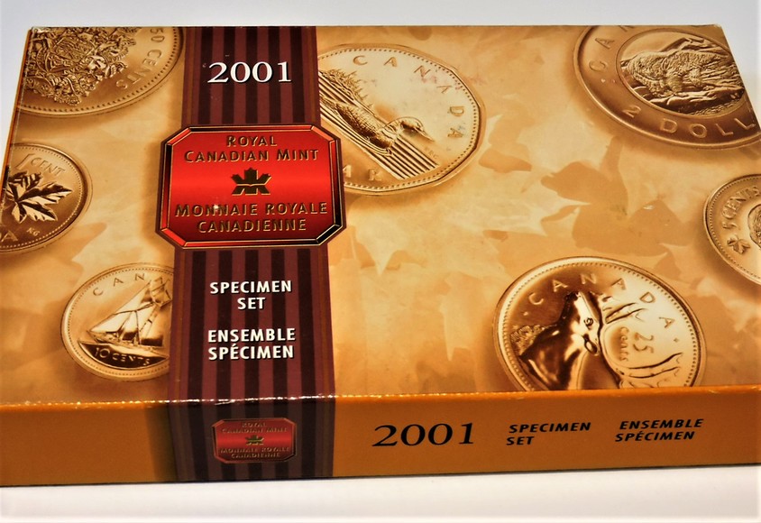 Image for ROYAL CANADIAN MINT 2001 SPECIMEN COINAGE