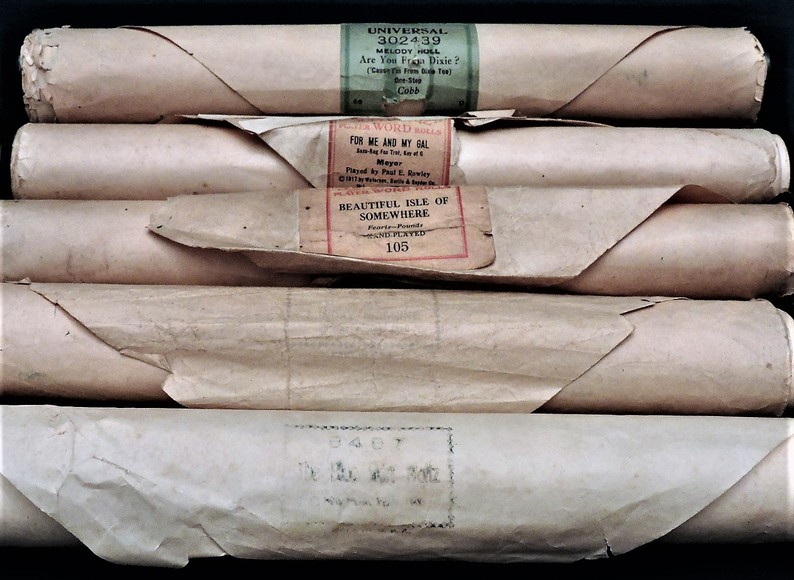 Image for PLAYER PIANO WORD ROLLS OF FAMOUS MUSIC