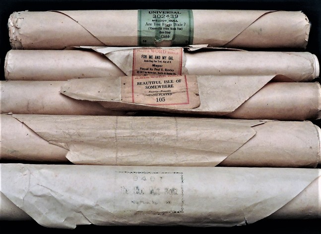 Image for PLAYER PIANO WORD ROLLS OF FAMOUS MUSIC