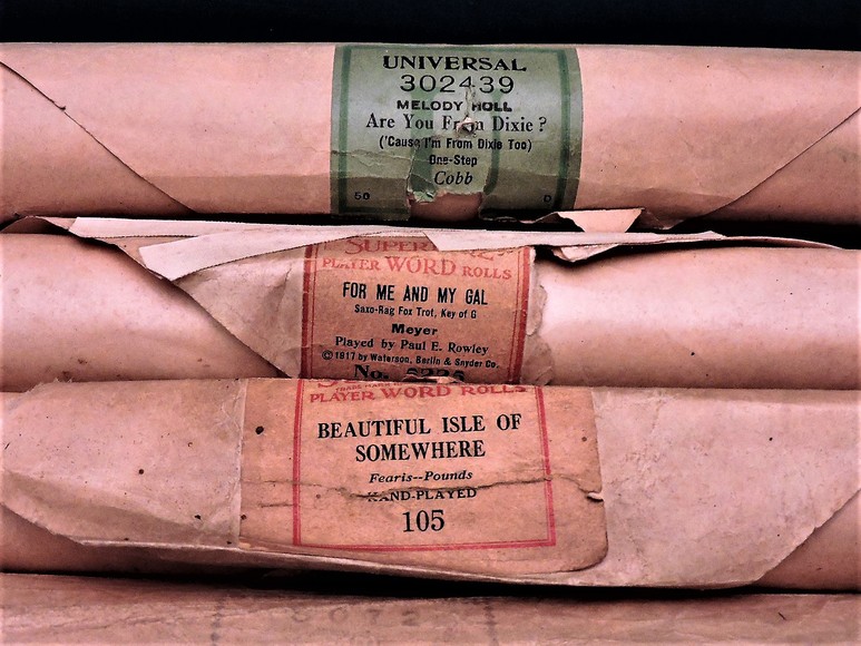 Image for PLAYER PIANO WORD ROLLS OF FAMOUS MUSIC