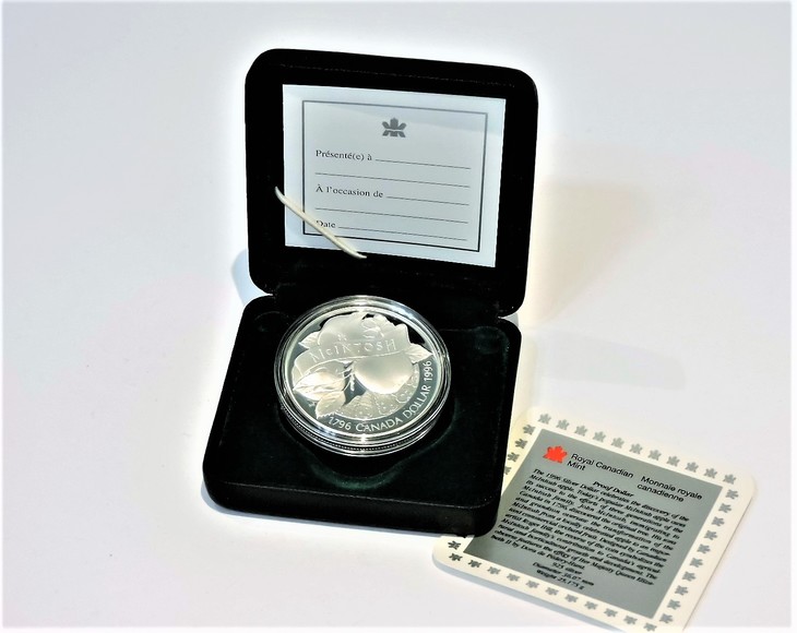 Image for MCINTOSH DOLLAR ROYAL CANADIAN MINT 1996