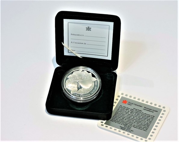 Image for MCINTOSH DOLLAR ROYAL CANADIAN MINT 1996