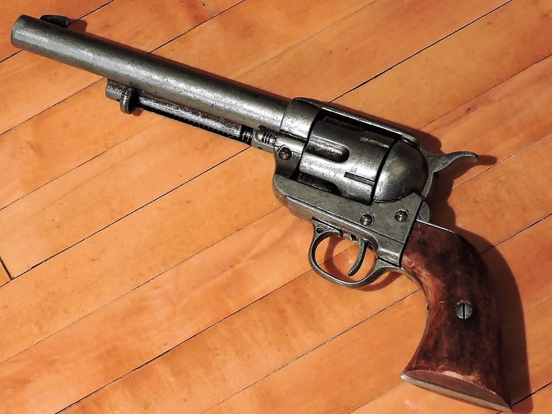 Image for REPLICA WESTERN DECORATIVE HAND GUN DISPLAY