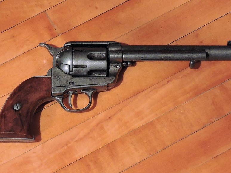 Image for REPLICA WESTERN DECORATIVE HAND GUN DISPLAY