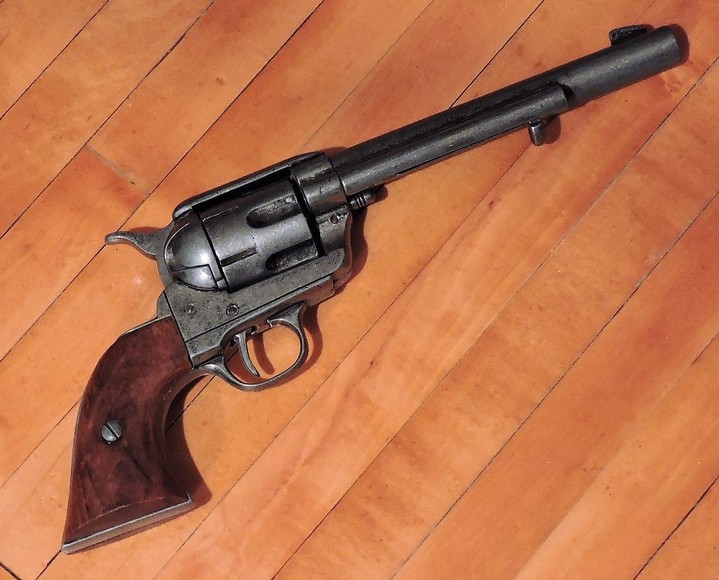 Image for REPLICA WESTERN DECORATIVE HAND GUN DISPLAY