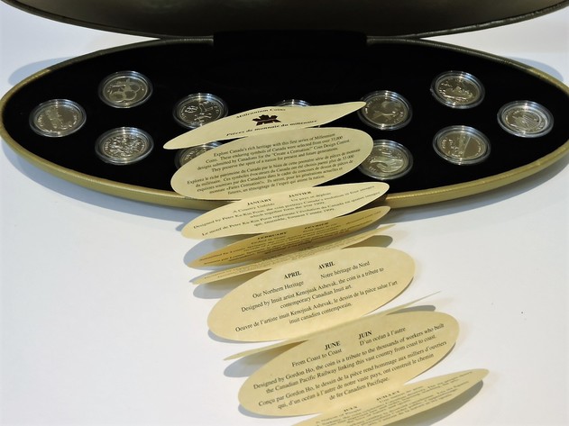 Image for MILLENNIUM SILVER COINS of CANADA 1999