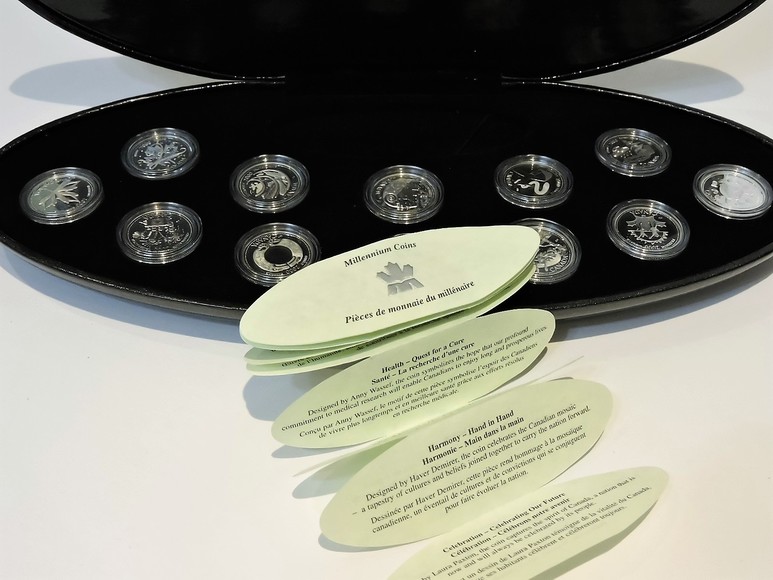 Image for MILLENNIUM SILVER COINS of CANADA 2000