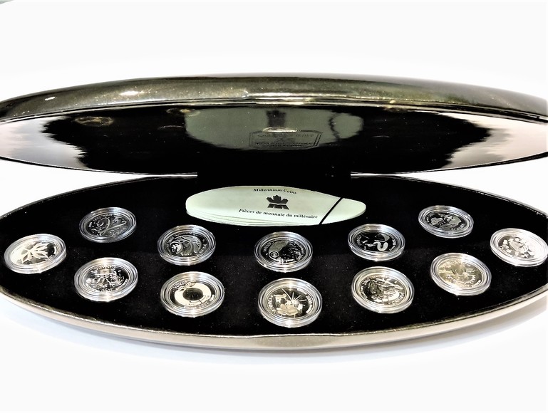 Image for MILLENNIUM SILVER COINS of CANADA 2000