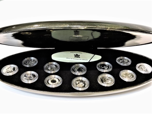 Image for MILLENNIUM SILVER COINS of CANADA 2000