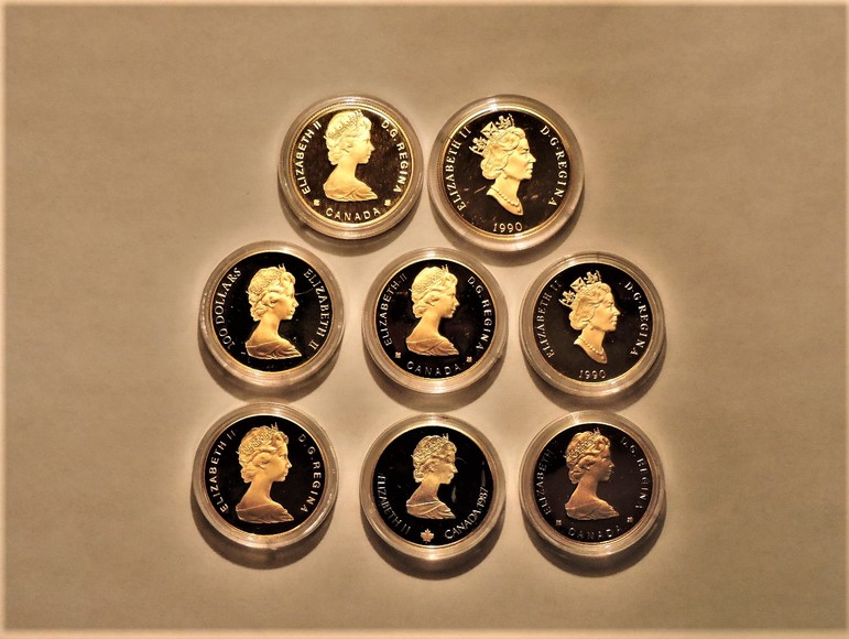 Image for (SOLD) GOLD GOLD CANADIAN GOLD COINS ROYAL CANADIAN MINT